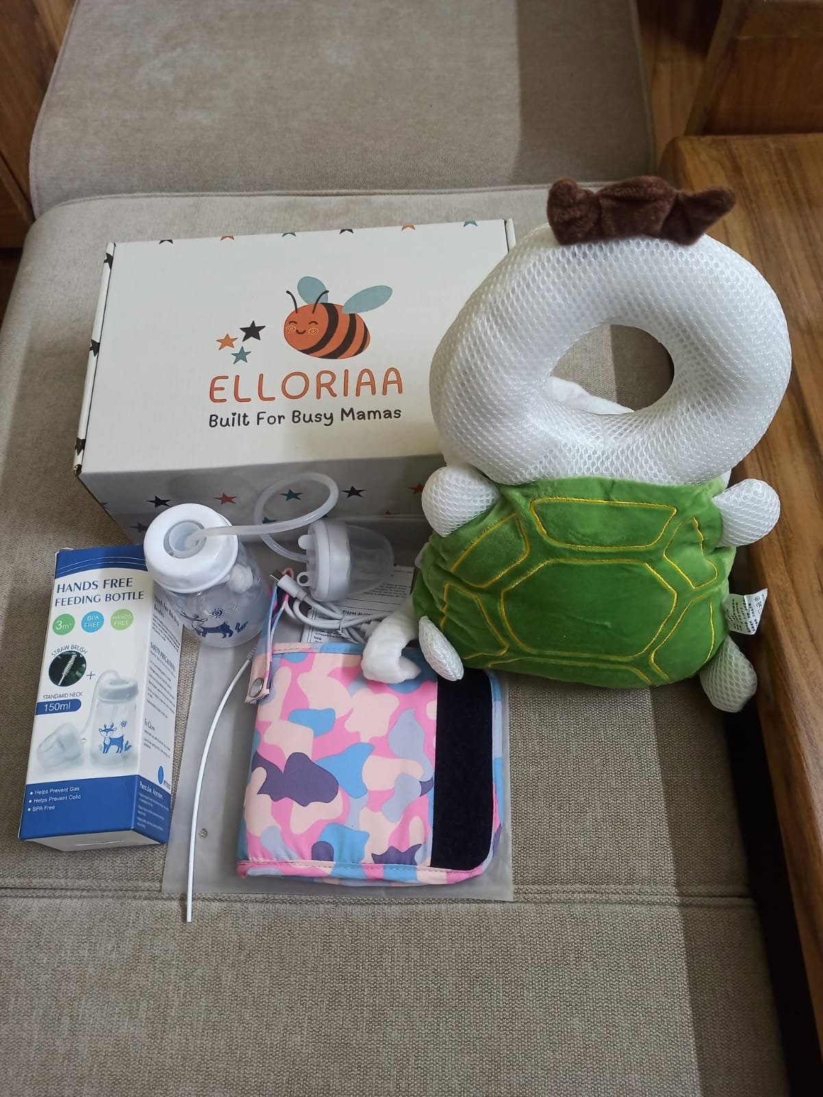 New Mom Essential Care Gift Set | Baby Safety & Feeding Bundle
