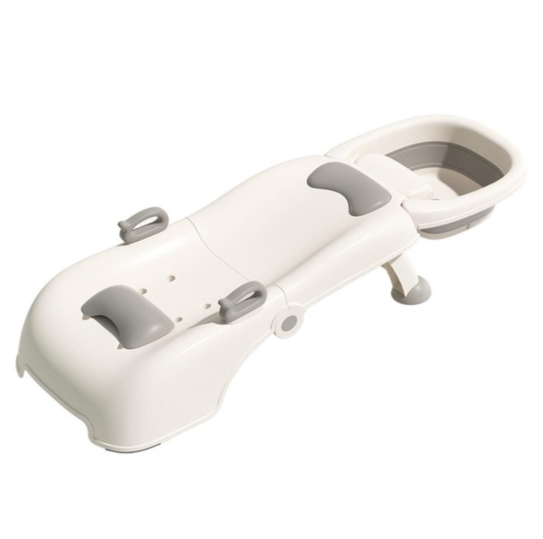 Foldable Kids Shampoo Bed with Wash Basin